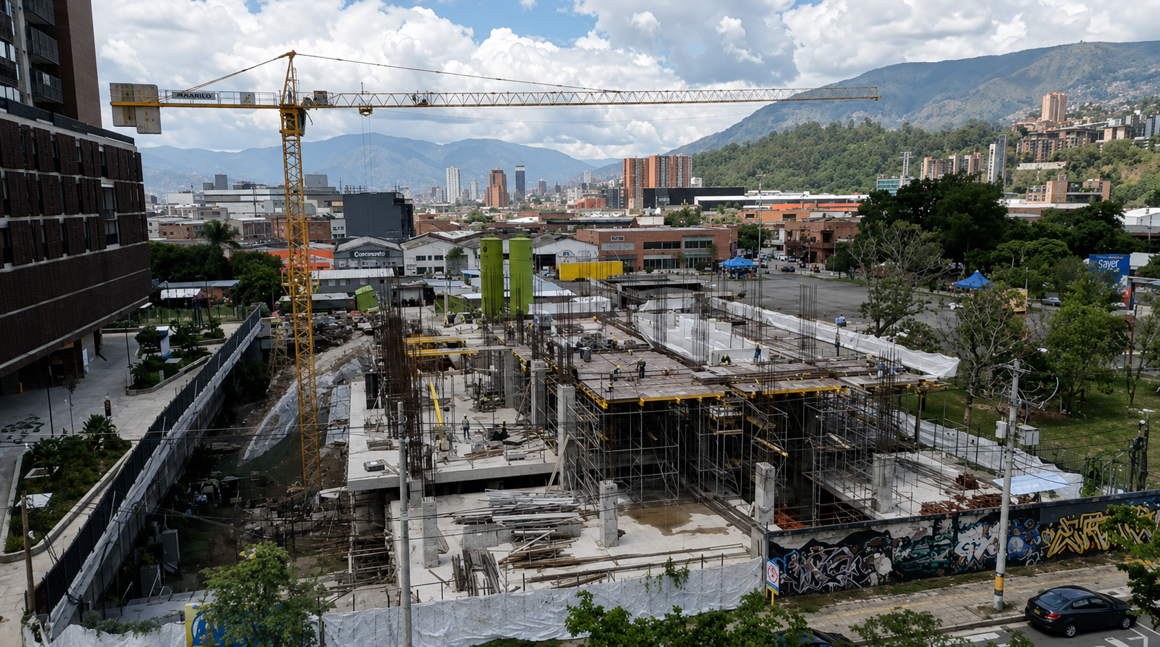 Obra en Medellín